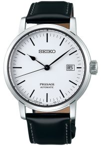 Klassisk elegans och minimal minimalism, som kostar skjortan... och är värt det - Seiko Presage Automatic White Enamel SPB113J1