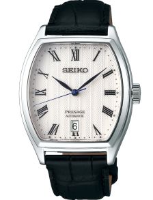 Kurvad boett och romerska siffror - Seiko Presage Automatic SRPD05J1