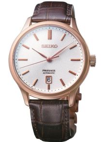 Klocka som passar till framgångsrik man, eller till de som nöjer sig med att utstråla framgång - Seiko Presage Zen Garden Rosegold SRPD42J1