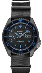 Snyggt herrur med självlysande beläggning och nylonarmband - Seiko 5 Sports Street Style Automatic SRPD81K1