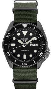 Utrustad med nylonarmband och automatiskt urverk - Seiko 5 Sports Style Automatic SRPD65K4