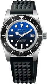 Dykarur med självlysande beläggning och datumvisning - Nethuns Scuba 500 Automatic Diver SS514B