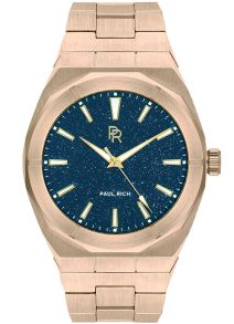 Bastant och maskulin i rödguldfärgat stål - Paul Rich Star Dust - Rose Gold