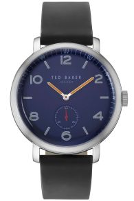 Kvartsur för män som gillar läder och stål - Ted Baker Harry TE50372003