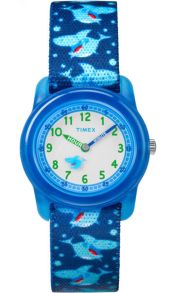 Blå barnklocka med maritimt tema - Timex Youth Analog TW7C13500