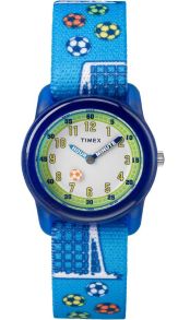 Blå armbandsklocka för framtida fotbollsproffs - Timex Youth Analog TW7C16500