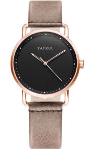 Herrur med läderarmband - Tayroc Curve Shoreditch TY193