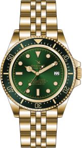 Allt är inte guld som simmar, men denna guldfärgade armbandsklocka passar perfekt för dyket - OceanX Sharkmaster-V 500 Meters Automatic Diver VSMS516