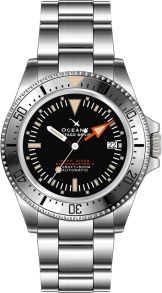 Automatiskt urverk och 50 bar vattentäthet - OceanX Sharkmaster-V 500 Meters Automatic Diver VSMS551