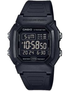 Klassiskt digitalur från Casio, med alla funktioner som du vill ha - Casio Classic W-800H-1BVES
