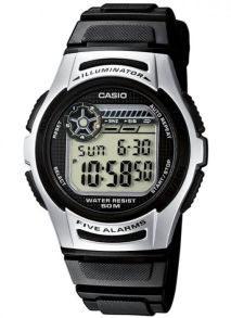 Armbandsklocka med fyrkantig boett - Casio Classic Collection - W-213-1AVES